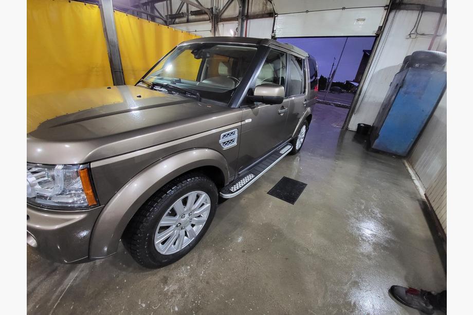 Land Rover Discovery IV 2009-2017 рр. Бокові пороги Tayga V2 (2 шт., алюміній) Image