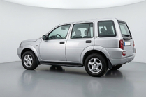 Land Rover Freelander I 1997-2006 рр. Бокові пороги Tayga Black (2 шт., алюміній) фото 1