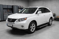 Lexus RX 2009-2015 рр. Бокові пороги RedLine V1 (2 шт, алюміній) фото 1