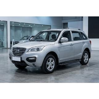 Бокові пороги RedLine Black (2 шт., алюміній) Lifan X60 2011- рр. фото 1