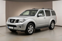 Nissan Pathfinder R51 2005-2014 рр. Бокові пороги Tayga Black (2 шт., алюміній) фото 1
