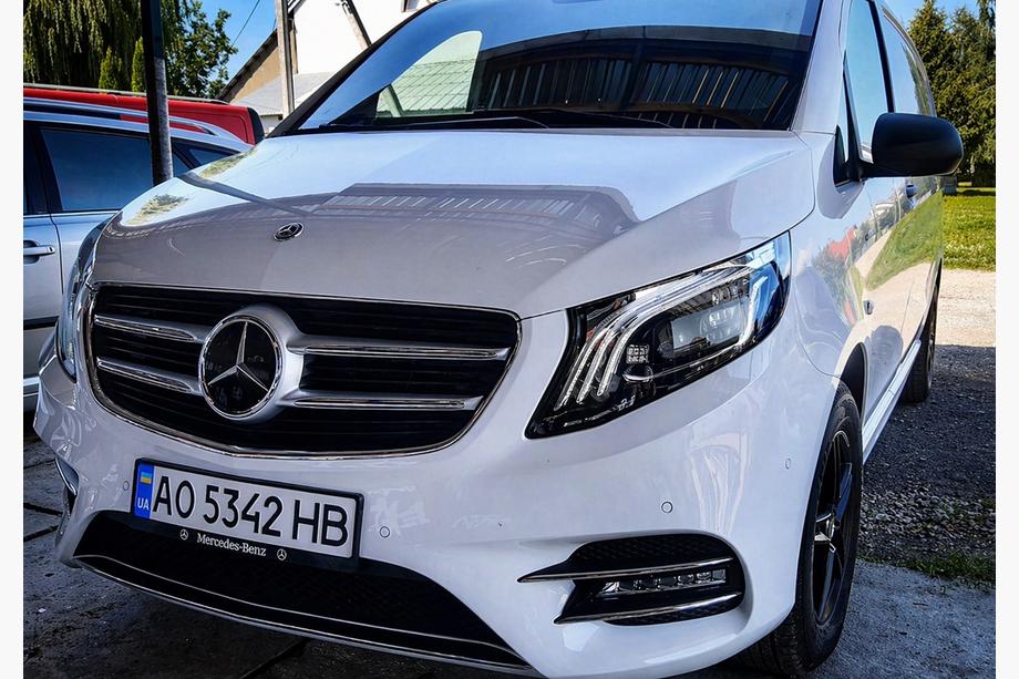 Mercedes Vito/V-class W447 2014- рр. Передні фари Maybach-дизайн LED (для Vito, 2 шт) Фото 4
