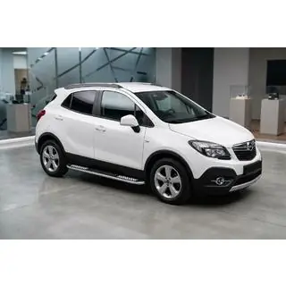 Бокові пороги Tayga V2 (2 шт., алюміній) фото 1