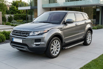 Range Rover Evoque 2012-2018 рр. Бокові пороги BlackLine (2 шт., алюміній) фото 1