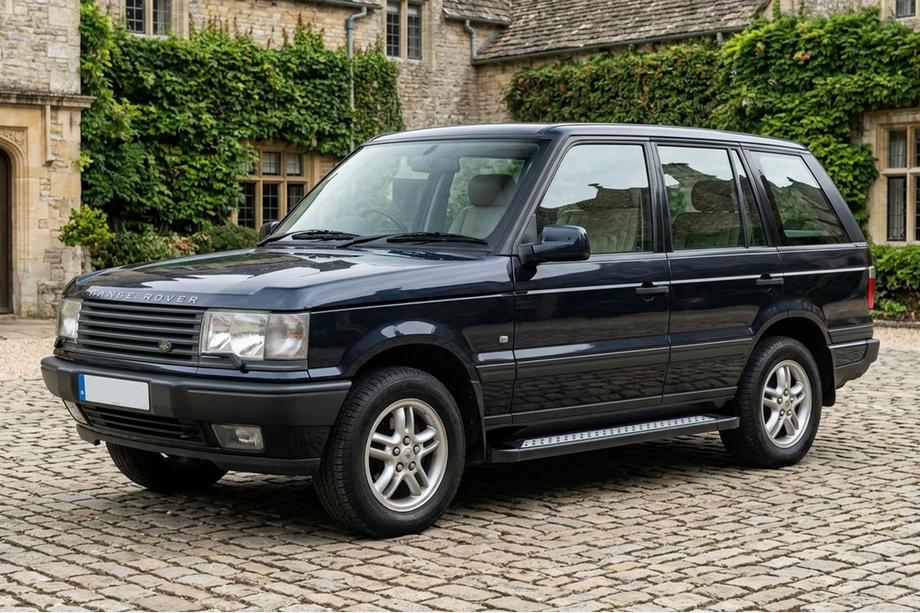 Range Rover II P38A 1997-2002 рр. Бокові пороги New Vision Black (2 шт., алюміній) Фото 1