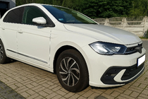 Volkswagen Polo 2017- рр. Молдинг дверний (4 шт, нерж) фото 1