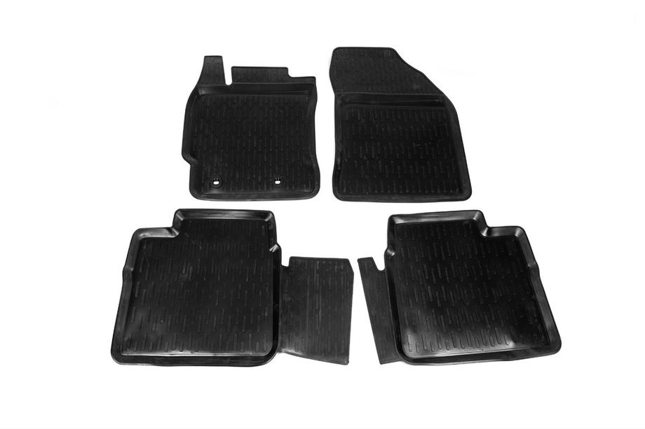 Toyota Corolla 2013-2019 рр. Гумові килимки (4 шт, Niken 3D) Фото 2