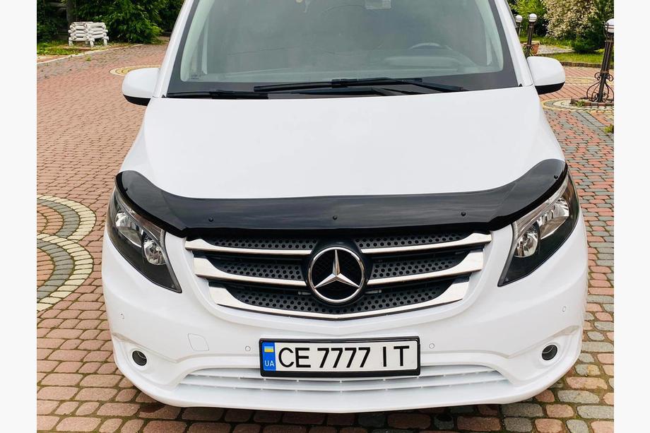 Mercedes Vito/V-class W447 2014- рр. Дефлектор капоту EuroCap Фото 4