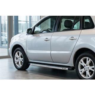 Бокові пороги BlackLine (2 шт., алюміній) Renault Koleos 2008-2016 рр. фото 1