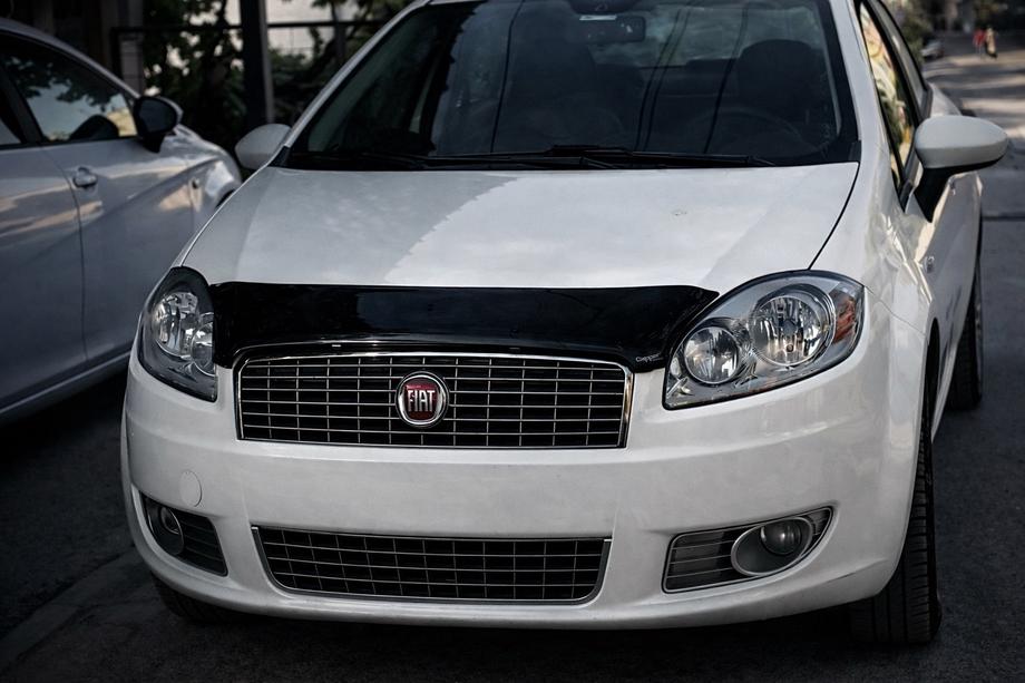 Fiat Linea 2006-2018 рр. Дефлектор капоту (EuroCap) Image