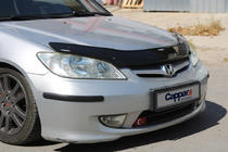 Honda Civic Sedan VII 2001-2006 рр. Дефлектор капоту (EuroCap) фото 3