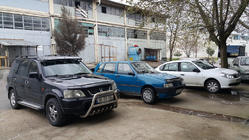 Honda CRV 1996-2001 рр. Козирьок на лобове скло (чорний глянець, 5мм) фото 5