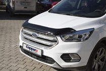 Ford Kuga/Escape 2013-2019 рр. Дефлектор капота 2016+ EuroCap фото 15