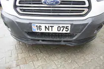 Ford Transit 2014- рр. Передня лип накладка (2014-2019, ABS) фото 7