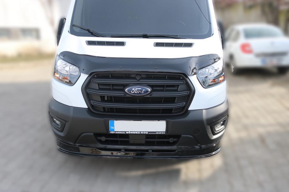 Ford Transit 2014- рр. Передня лип накладка (2019+, ABS) Image