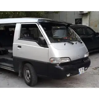 Козирьок на лобове скло (чорний глянець, 5мм) Hyundai H100 фото 2