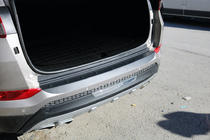 Накладка на задній бампер EuroCap 2016-2018 (ABS) фото 8