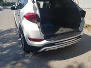 Накладка на задній бампер EuroCap 2016-2018 (ABS) фото 19