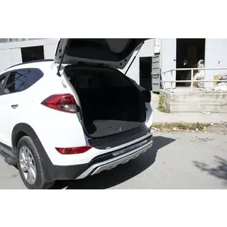 Накладка на задній бампер EuroCap 2016-2018 (ABS) Hyundai Tucson TL 2016-2021 рр. фото 4