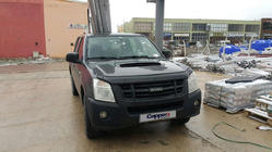 Isuzu D-Max 2002-2011 рр. Дефлектор капота 2006-2011 (EuroCap) фото 2