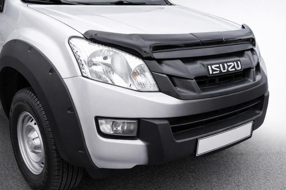 Isuzu D-Max 2011-2019 рр. Дефлектор капоту (EuroCap) Image