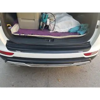 Накладка на задній бампер EuroCap 2015-2018 (ABS) Kia Sportage 2015-2021 рр. фото 3