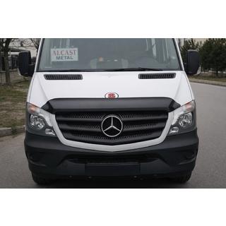 Дефлектор капота 2013+ (V2, EuroCap) Mercedes Sprinter W906 2006-2018 рр. фото 1