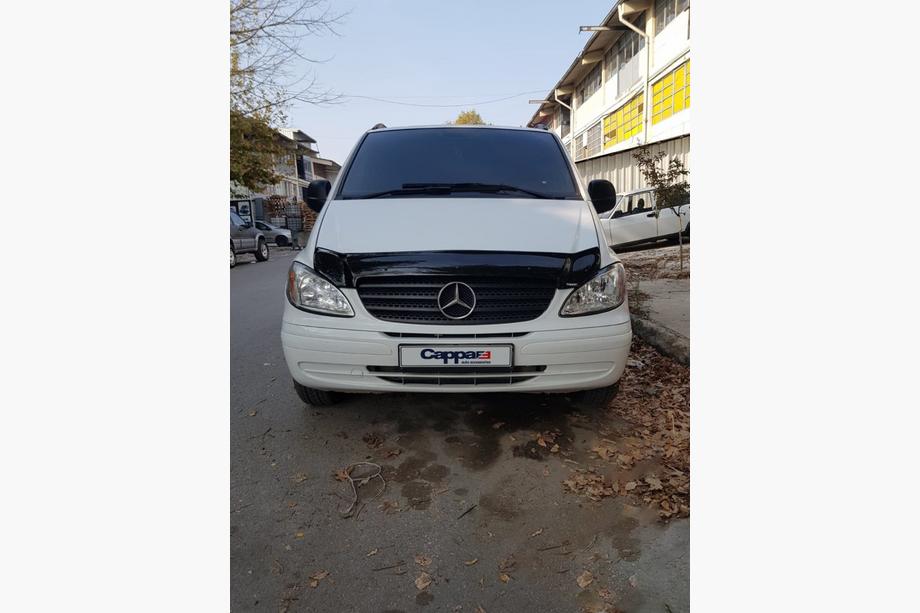 Mercedes Viano 2004-2014 рр. Дефлектор капоту (2003-2010, EuroCap) Фото 4