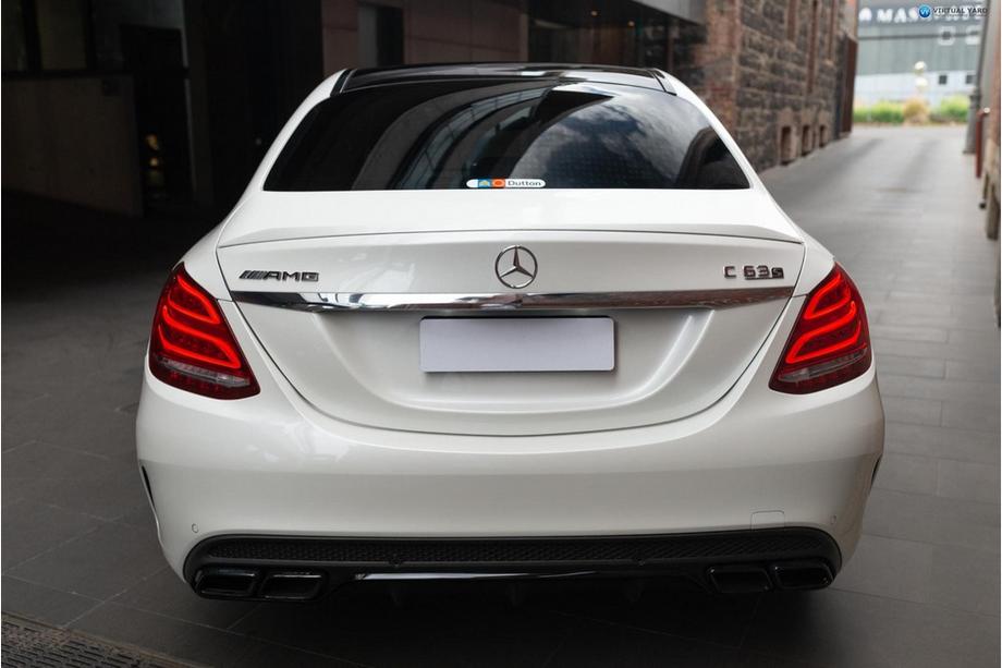 Mercedes C-class W205 2014-2021 рр. Комплект обвісів з повним заднім бампером (AMG C63-designs 2014-2018) Фото 15