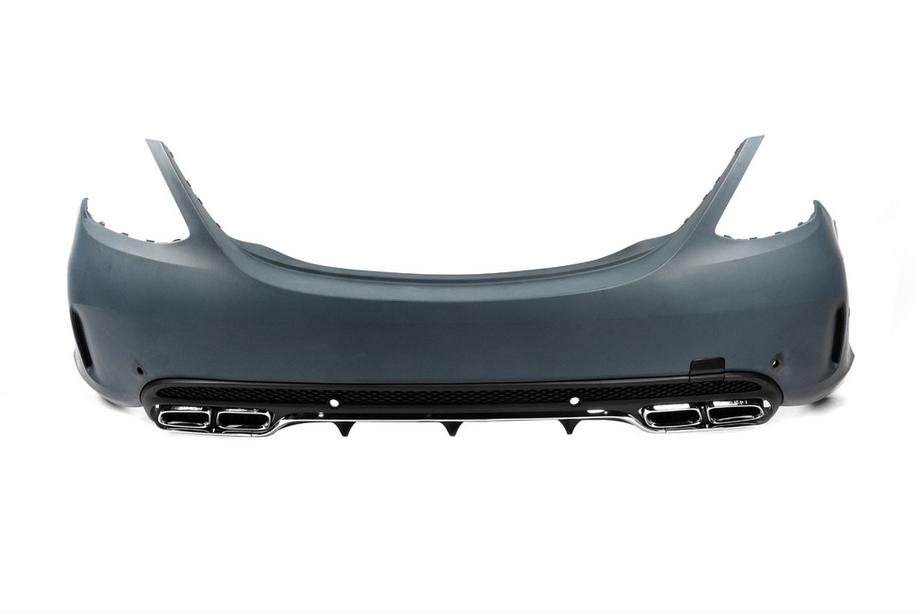 Mercedes C-class W205 2014-2021 рр. Комплект обвісів з повним заднім бампером (AMG C63-designs 2014-2018) Фото 9