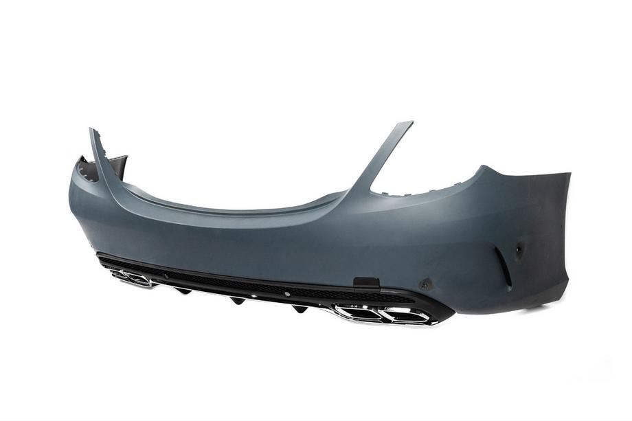Mercedes C-class W205 2014-2021 рр. Комплект обвісів з повним заднім бампером (AMG C63-designs 2014-2018) Фото 10