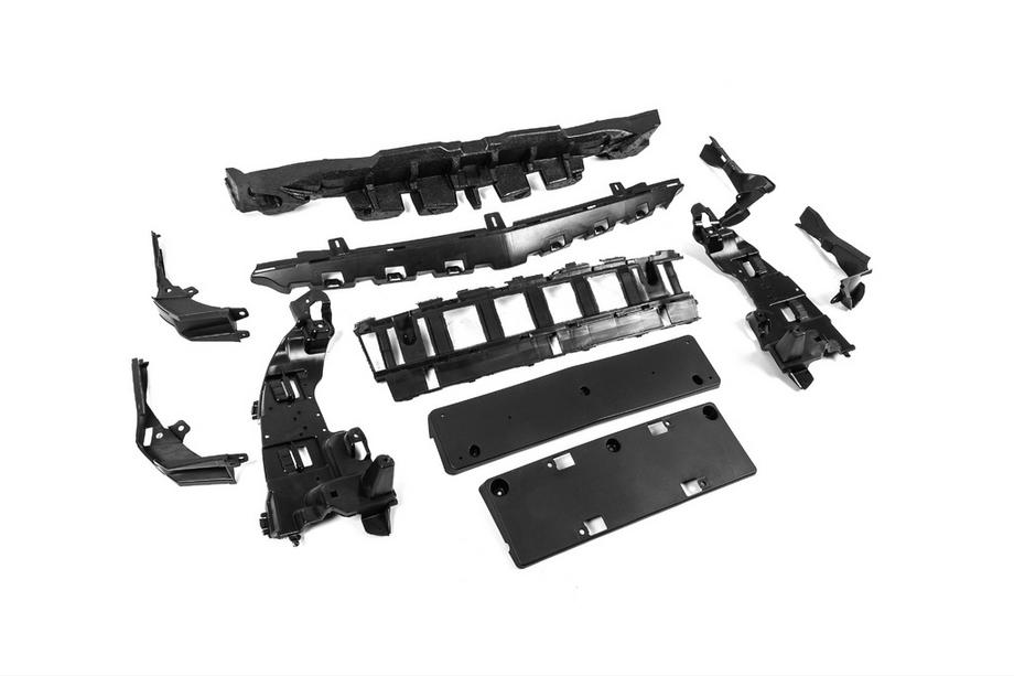 Mercedes C-class W205 2014-2021 рр. Комплект обвісів з повним заднім бампером (AMG C63-designs 2014-2018) Фото 14