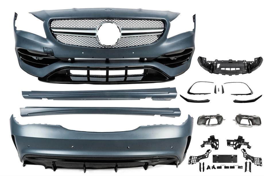 Mercedes CLA C117 2013-2019 рр. Комплект обвісів (AMG) Фото 1