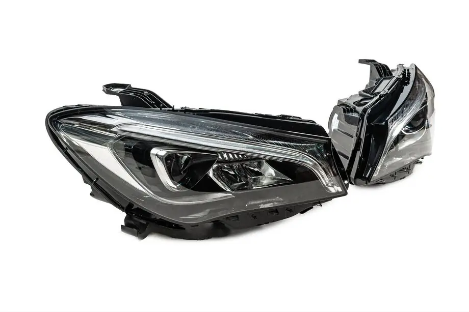 Mercedes CLA C117 2013-2019 рр. Передня оптика з LED (2 шт) Фото 5