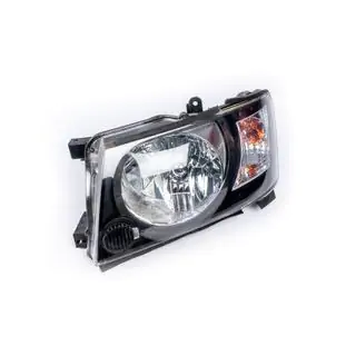 Передня оптика Safari Black (2004-2008, 2шт) Nissan Patrol Y61 1997-2011 рр. фото 4