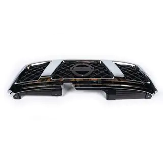 Передня решітка (2004-2008) Nissan Patrol Y61 1997-2011 рр. фото 4