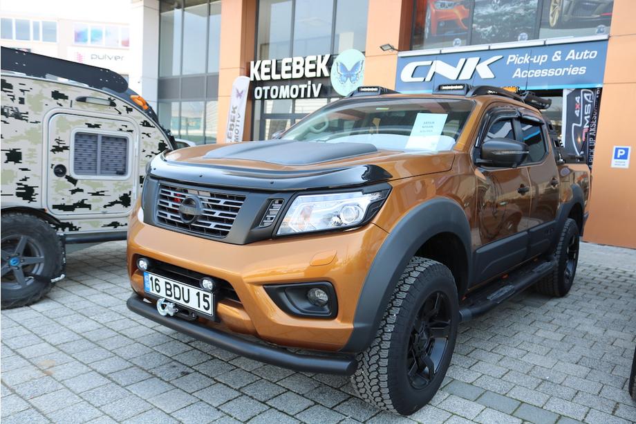 Nissan Navara/NP300 2016- рр. Дефлектор капоту (EuroCap) Фото 8