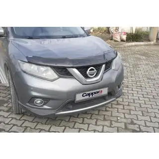 Дефлектор капоту (EuroCap) Nissan X-trail T32/Rogue 2014-2021 рр. фото 3
