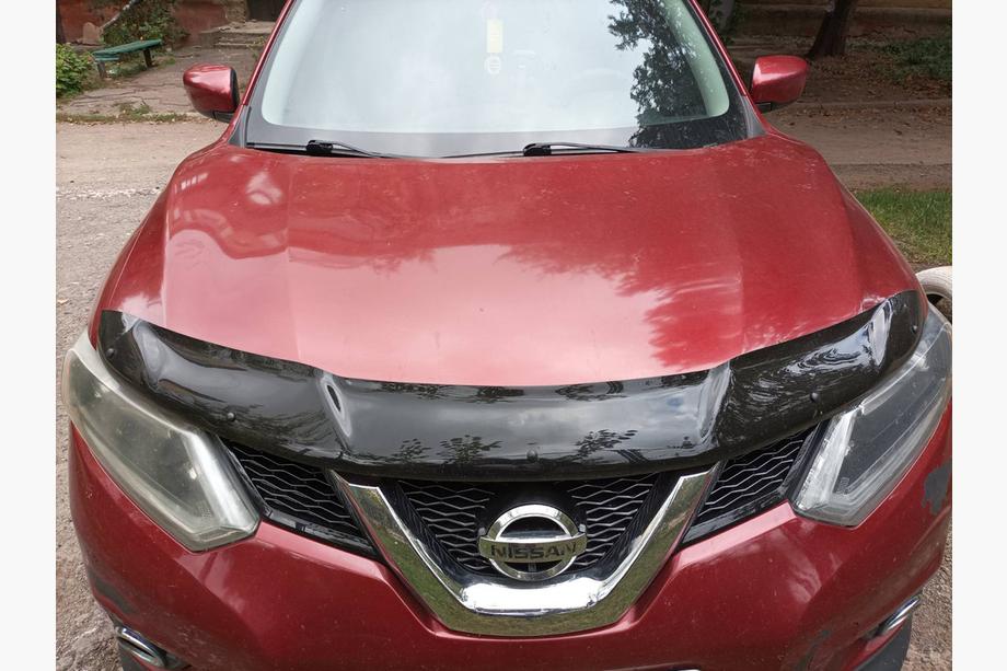 Nissan X-trail T32/Rogue 2014-2021 рр. Дефлектор капоту (EuroCap) Image