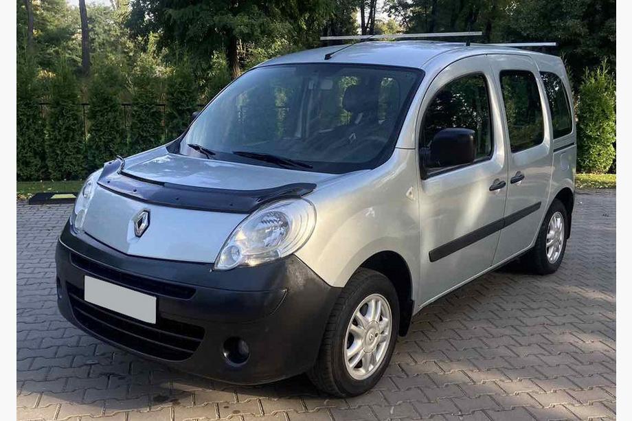 Renault Kangoo 2008-2020 рр. Дефлектор капота 2008-2013 (EuroCap) Image