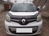 Renault Kangoo 2008-2020 рр. Дефлектор капота 2013+ (EuroCap) фото 1