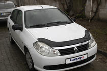 Renault Symbol 2008-2013 рр. Дефлектор капоту (EuroCap) фото 4