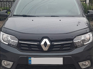 Renault Logan MCV 2013-2022 рр. Дефлектор капоту (EuroCap) фото 6