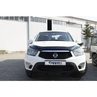 Дефлектор капота EuroCap (для Korando Sports) SsangYong Korando 2010-2019 рр. фото 1