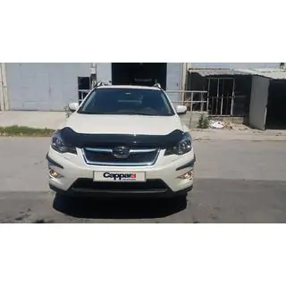 Дефлектор капоту (EuroCap) Subaru XV 2011-2017 рр. фото 2