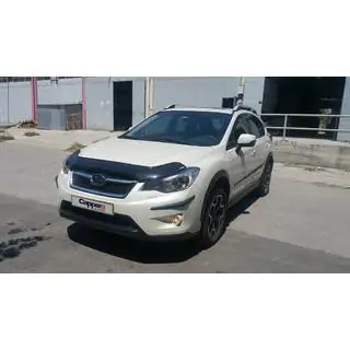 Дефлектор капоту (EuroCap) Subaru XV 2011-2017 рр. фото 3