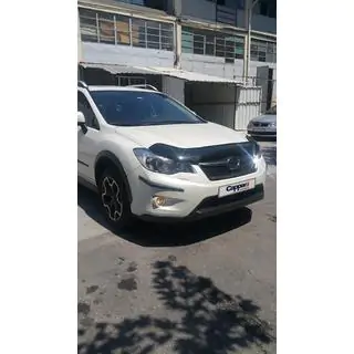 Дефлектор капоту (EuroCap) Subaru XV 2011-2017 рр. фото 4