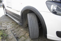 Volkswagen Caddy 2015-2020 рр. Комплект молдингів і розширювачів арок фото 16