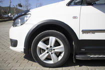 Volkswagen Caddy 2015-2020 рр. Комплект молдингів і розширювачів арок фото 30