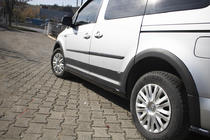 Volkswagen Caddy 2015-2020 рр. Комплект молдингів і розширювачів арок фото 37